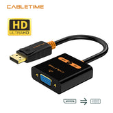 DisplayPort DP to VGA Adapter 1080P 60Hz